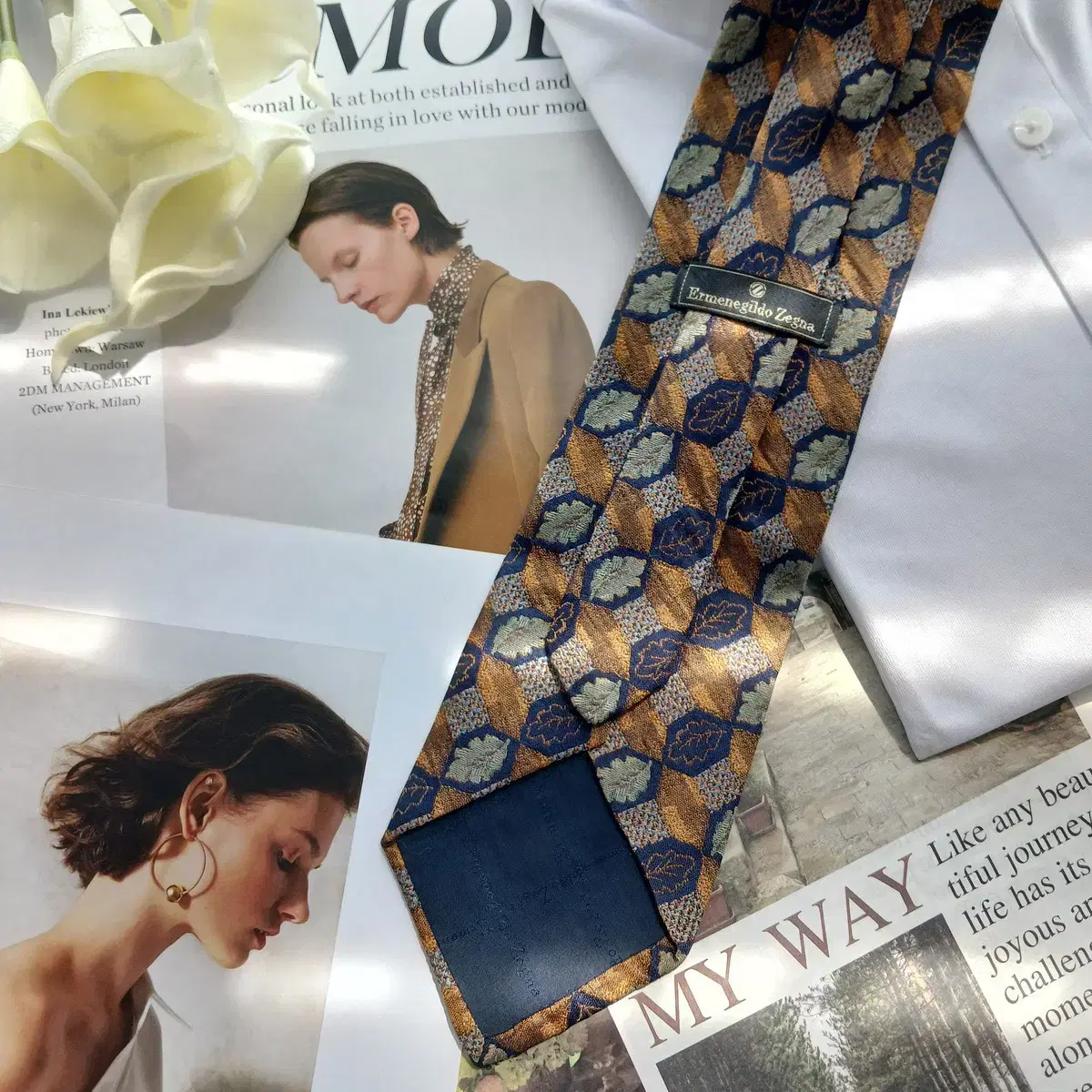 極美品 ネクタイ エルメネジルド ゼニア 極美品✨エルメネジルドゼニア